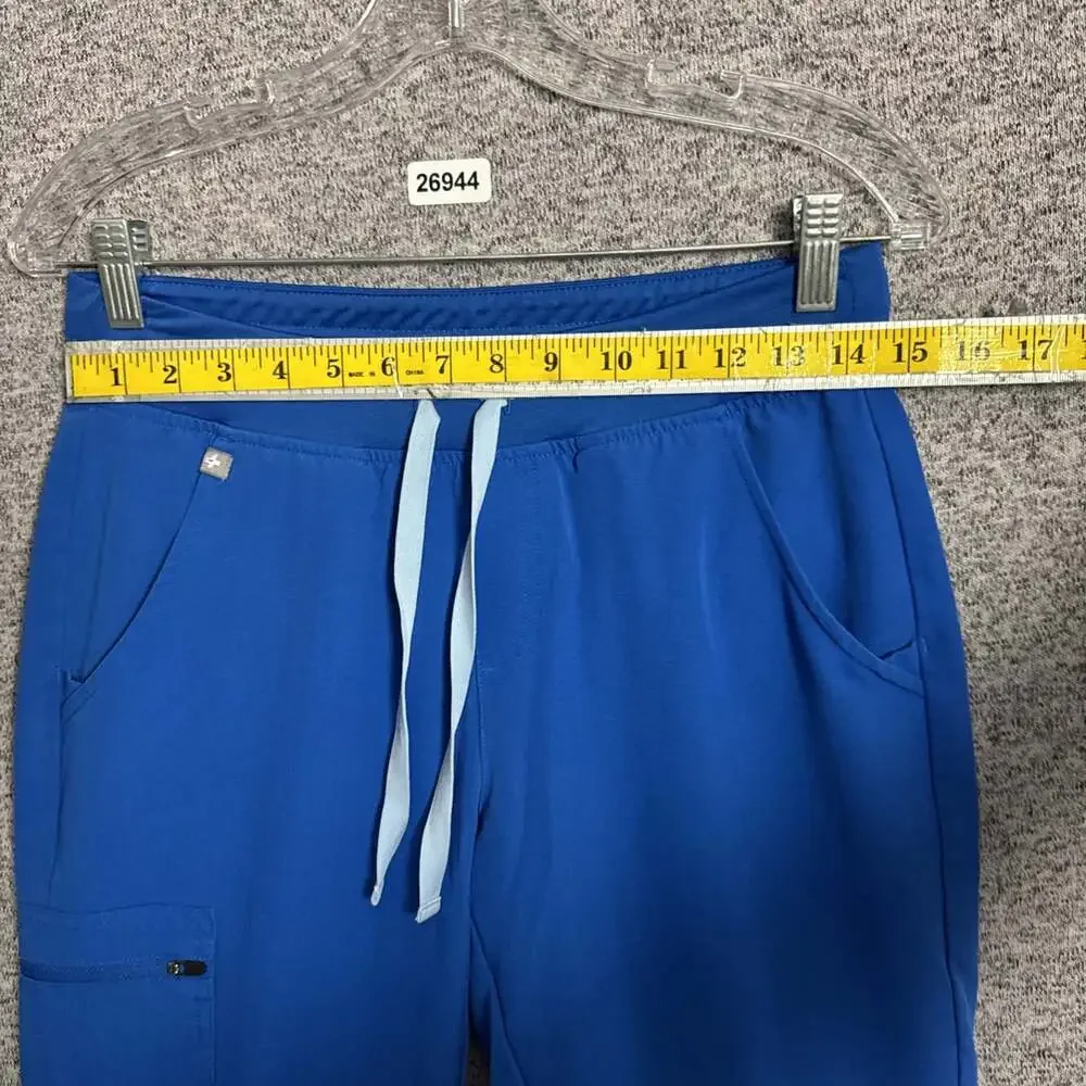 Figs Women’s Size Small Tall 1366 Blue Zamora Jogger Scrub Pants
